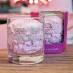 Bougie bijou framboise