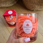 bougie bijou yaourt aux fraises