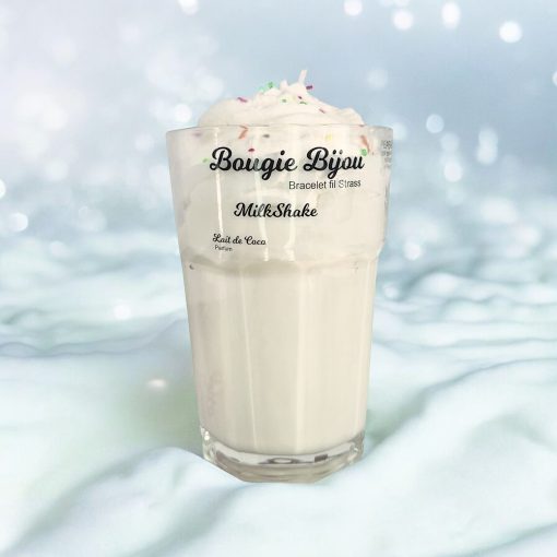 bougie bijou gourmande milkshake lait de coco peau d'ane