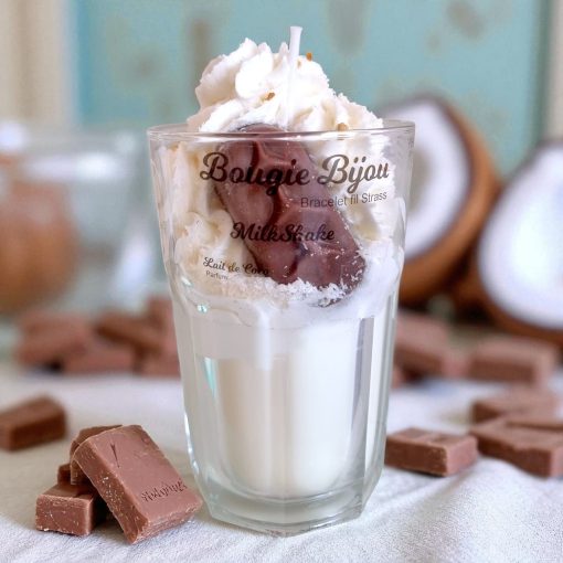Bougie lait de coco STRASS