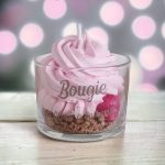 BOUGIE POT GLACE A LA CERISE