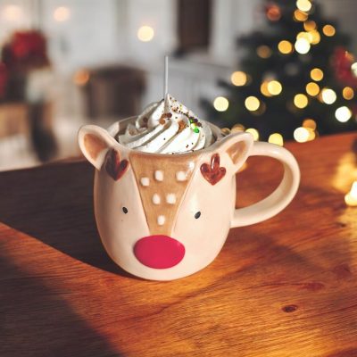 MUG-DE-NOEL-BOUGIE-cerf- brownie pécan et chocolat peau d'ane bougie gourmande