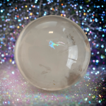 Sphère Quartz Blanc Arc en Ciel
