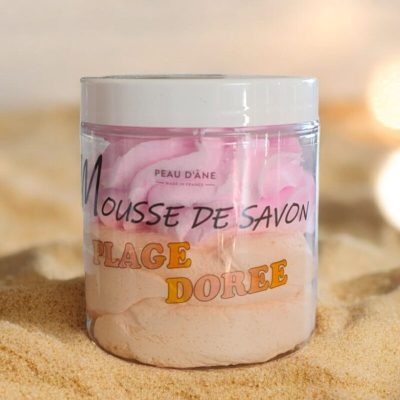 mousse de savon, crème gelato peau d'ane