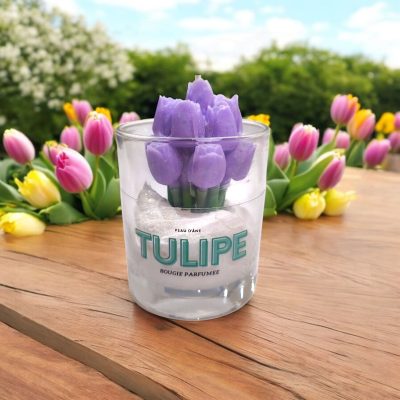 Bougie tulipe Florale