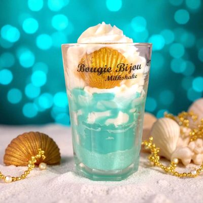 Bougie bijou strass tropical