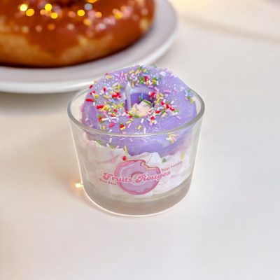 Donut fruit rouge
