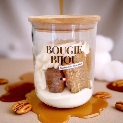 Bougie bijou caramel pecan