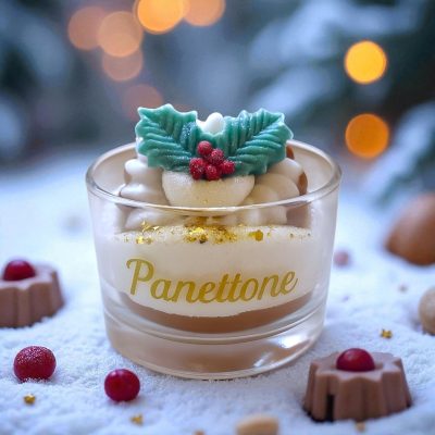 bougie parfumée panetonne