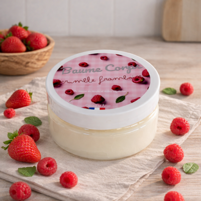 baume corporel framboise