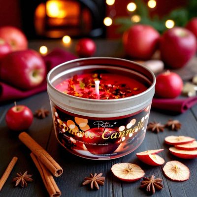 Bougie prismea Pomme cannelle