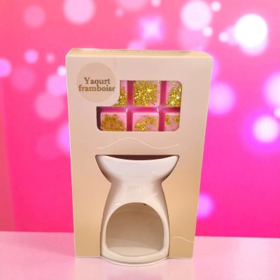 Coffret peau d'ane tablette framboise