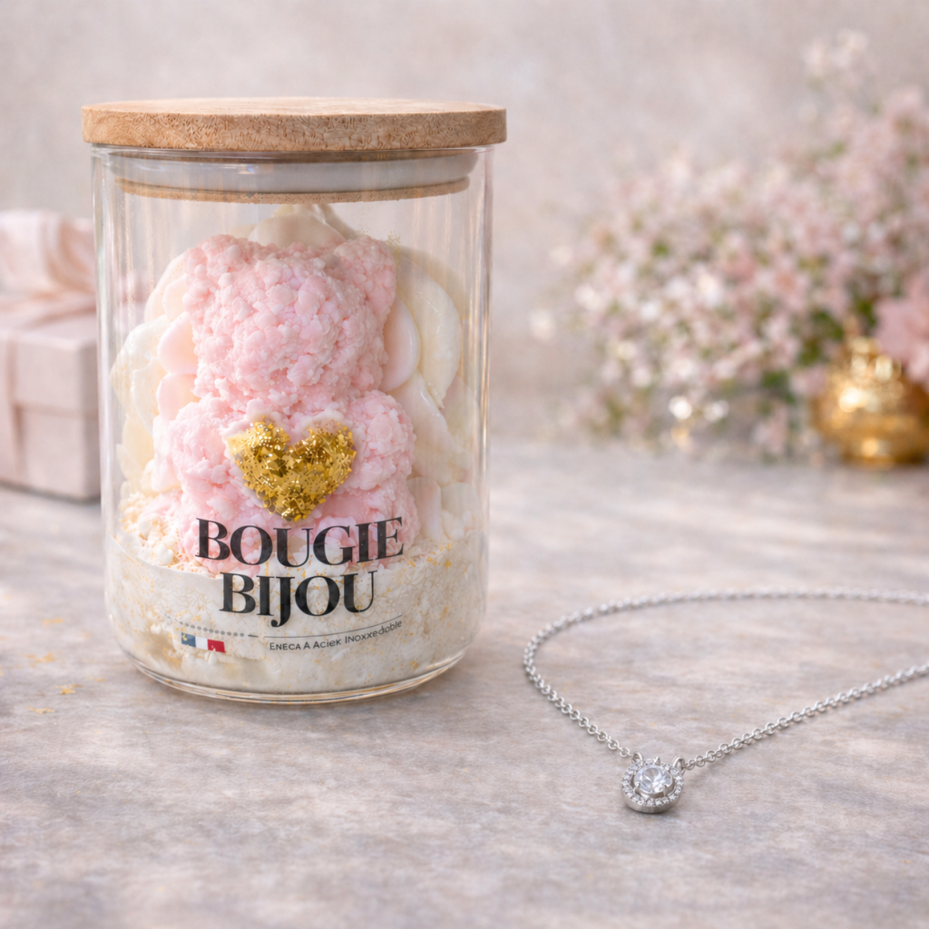 Bougie bijou peau d'ane