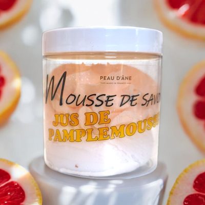 Crème de savon chantilly Pamplemousse
