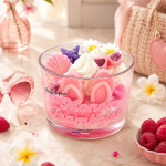Bougie monoi framboise