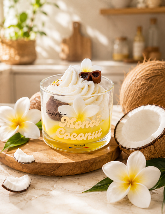bougie monoi coconut peau d'ane