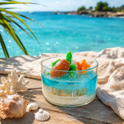 Bougie mini lagon