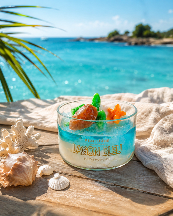 Bougie mini lagon