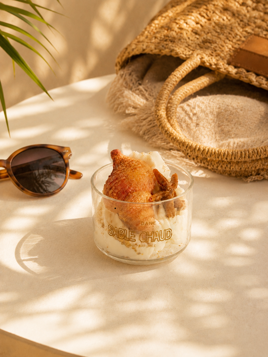 mini bougie sable