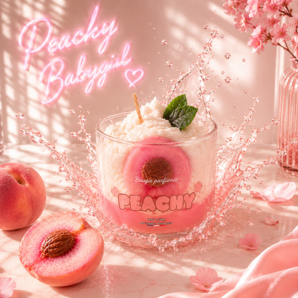 bougie peachy