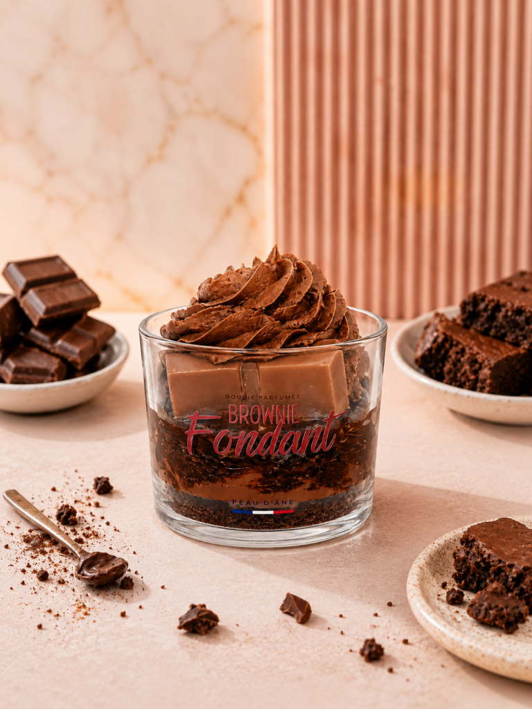 Bougie brownie peau d'ane