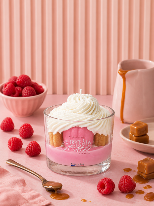 Bougie tarte à la crème