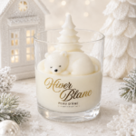 Bougie Hiver blanc