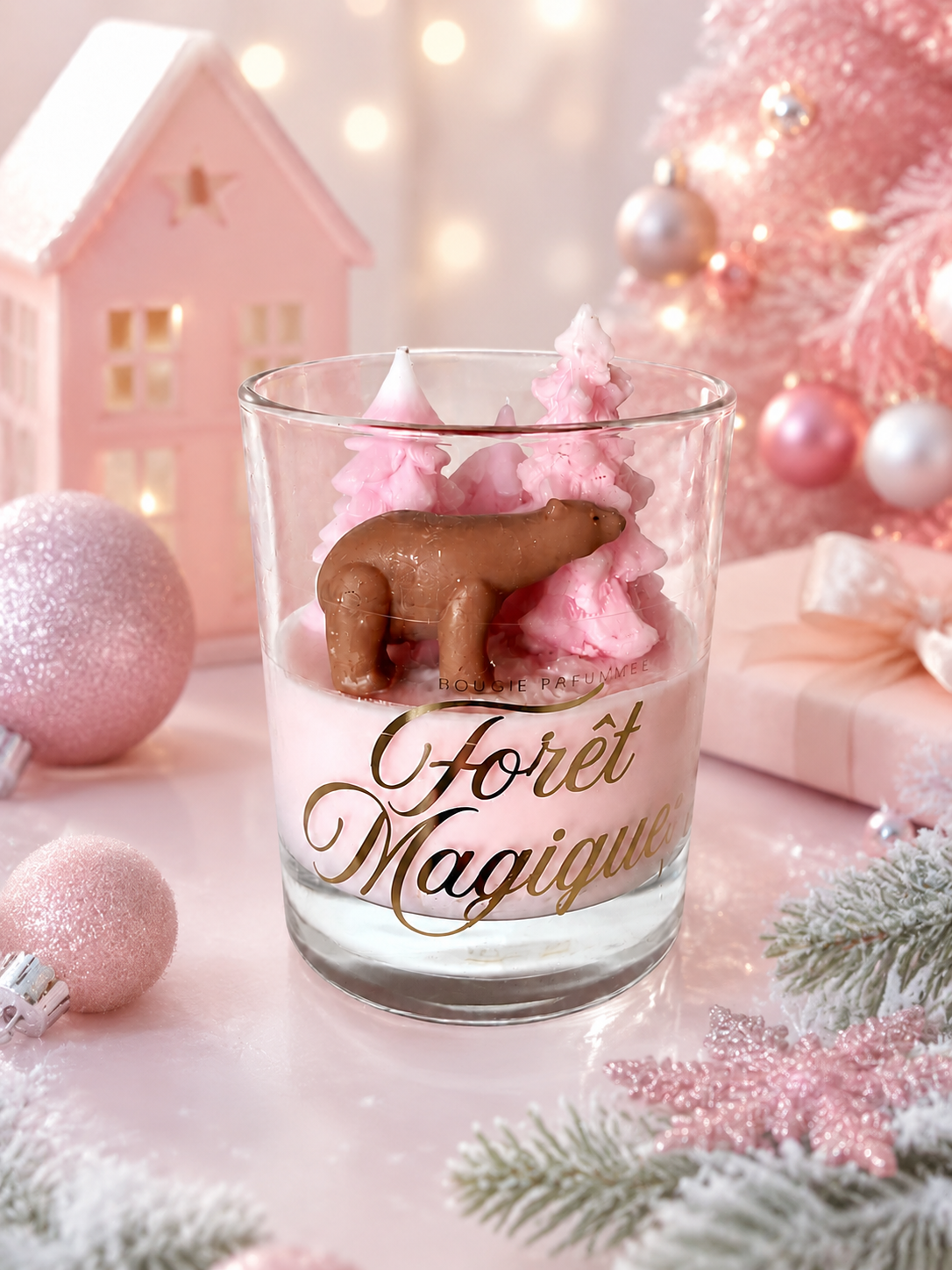 Bougie Noel peau d'ane