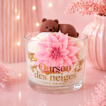 Verrine Ourson rose