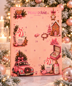 Calendrier de l’Avent rose féerique