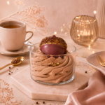 Bougie automne noisette