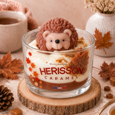 Bougie herisson peau d'ane