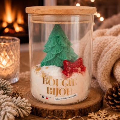 Bougie bijou de Noel